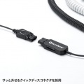 電話用ヘッドセット(片耳タイプ) 写真4