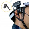 ヘルメット用イヤホンマイク(ガイドシステム用) 写真4