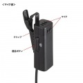 ワイヤレスガイド用イヤホンマイク(親機用) 写真4