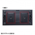 磁石付きUSB2.0手動切替器(ハブ付き・4回路) 写真4