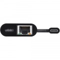 USB3.2 TypeC-LAN変換アダプタ(PD対応・ブラック) 写真4
