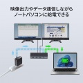 USB Type-Cドッキングステーション(HDMI×2画面出力対応) 写真4