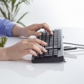 USBハブ付コンパクトキーボード 写真4