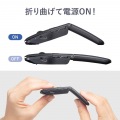 静音ワイヤレス IR LEDコンボマウス(5ボタン・薄型) 写真4
