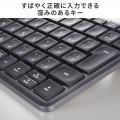 Bluetooth+2.4Gコンボキーボード コンパクトモデル 写真4