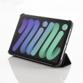 iPad mini 2021 ソフトレザーケース ブラック 写真4