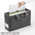 フェルトBOXバッグ 写真4