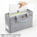 フェルトBOXバッグ 写真4