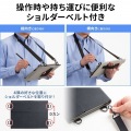 ショルダーベルト付き9?11型タブレットPCケース 写真4
