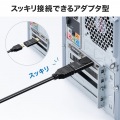 DisplayPort-HDMI 変換アダプタ(4K/60Hz対応) 写真4