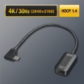 USB Type C(L型)-HDMI変換アダプタ(4K/30Hz) 写真4
