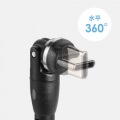 USB2.0 Type-C 両側コネクタ540度回転ケーブル(100W・1m) 写真4