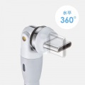 USB2.0 Type-C 両側コネクタ540度回転ケーブル(100W・1m) 写真4