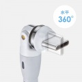 USB2.0 Type-C両側コネクタ540度回転ケーブル(100W・1.8m) 写真4