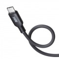 USB2.0 Type-C シリコンケーブル(PD240W・2m・ブラック) 写真4