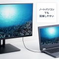 イーサネット対応ハイスピードHDMIケーブル 1.5m スリム&スモール 写真4