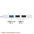 USBTypeCコンボハブ(4ポート) 写真4