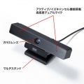 WEBカメラ ウェブカメラ マイク内蔵 会議用ワイドレンズカメラ CMS-V51BK サンワサプライ SANWA SUPPLY 写真4