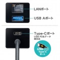 USB Type-Cハブ付き ギガビットLANアダプタ 写真4