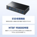 産業用USB 5Gbpsハブ(4ポート) 写真4