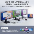 ドッキングステーション(HDMI/DisplayPort×4K×3画面出力対応) 写真4