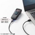 モバイルワイヤレス2次元バーコードリーダー(液晶付き) 写真3