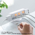 電源タップ、周辺機器用デスククランプ式回転型ホルダー 写真4