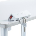 USB充電ポート付き便利タップ(クランプ固定式)ホワイト色 写真4