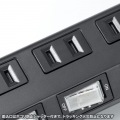 節電タップ(2P･4個口･2m･ブラック) 写真4