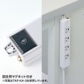 3P、3m、2個口タップ赤色(緊急用) 写真4