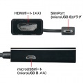 SlimPort-HDMI変換アダプタ 写真4