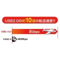 ドラッグ&ドロップ対応USB3.0リンクケーブル(Mac/Windows対応) 写真4