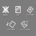 iPadAir2用液晶保護指紋防止光沢フィルム 写真4