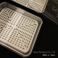 アルマイト冷凍ケース(スノコ付) CP-310 写真4