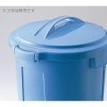ベルク 丸型ペール ブルー 90N 本体 ※蓋は別売です 写真4