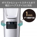 テスコム ヘアカッター 刈り高さ幅3mm?11mm、16mm?24mmの選べるアタッチメント 充電・交流式 ブラック TT490B-K 写真4
