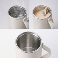 マグカップ型電気なべ Cook Mug ホワイト | 350ml 1人用｜沸かす・煮る・保温(45/60/100度) 写真4
