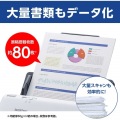 ドキュメントスキャナー (有線LAN対応/40ppm/ADF80枚) 写真4
