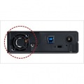 ハードウェア暗号機能搭載 USB3.0用 外付けHDD 1TB 写真4