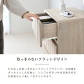 チェスト 北歐 3段 高さ82cm 幅40cm 脚付き おしゃれ 木製 タンス リビング 収納 引き出し 収納棚 縦長 小さめ スリム コンパクト ナチュラル 木目 TF85-40H 写真4