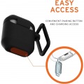 UAG社製 Apple AirPods用 SILICONE_001(ブラック) 写真4