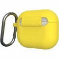 Urban Armor Gear UAG社製/U by UAG Apple AirPods 第3世代用 シリコンケース (耐衝撃/カラビナ付属/ワイヤレス給電) DOT アシッド UAG-UAP3D-AD 写真4