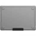 UAG社製 /U by UAG MacBookPro 16用 LUCENT 耐衝撃ケース(アイス/ブラック) UAG-UMBP16LU-IC/BK 写真4