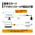 プリンストン 1on1 ワイヤレスプレゼンテーション EZCastPocket (ワイヤレスUSB-C to HDMI) EZCASTPOCKET-C1R1 写真4