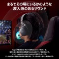 HyperX Cloud Alpha 2 ワイヤレスゲーミングヘッドセット 最大250時間駆動 多機能RGBベースステーション付属 PC PS5 PS4 Switch ブラック HXR-AJ5C7AA 写真4