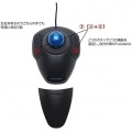 オービットトラックボールウィズスクロールリン K72337JP 写真4