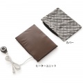 パナソニック 電気 あんか ソフト(大形) 格子柄 DW-78P | 電気あんか ヒーター 足元ヒーター アンカ 写真5