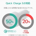 シガーチャージャー/2USBポート(自動識別)/QuickCharge3.0/ブラック 写真5