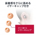 ヘッドセット Bluetooth ワイヤレスイヤホン 超小型 連続通話最大5時間 充電2時間 USB Type-C端子 片耳 左右耳兼用 ブラック 写真5