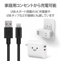 Lightningケーブル/準高耐久/アルミコネクタ/1.0m/ブラック 写真5